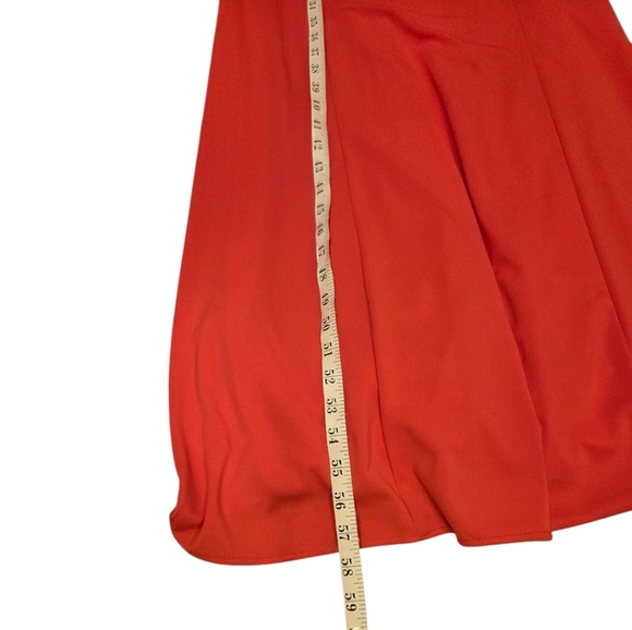 Vintage 80s 90s Y2k Maxi Dress Prom Homecoming Coral Pink Embellished Morgan Co. - Picture 7 of 8